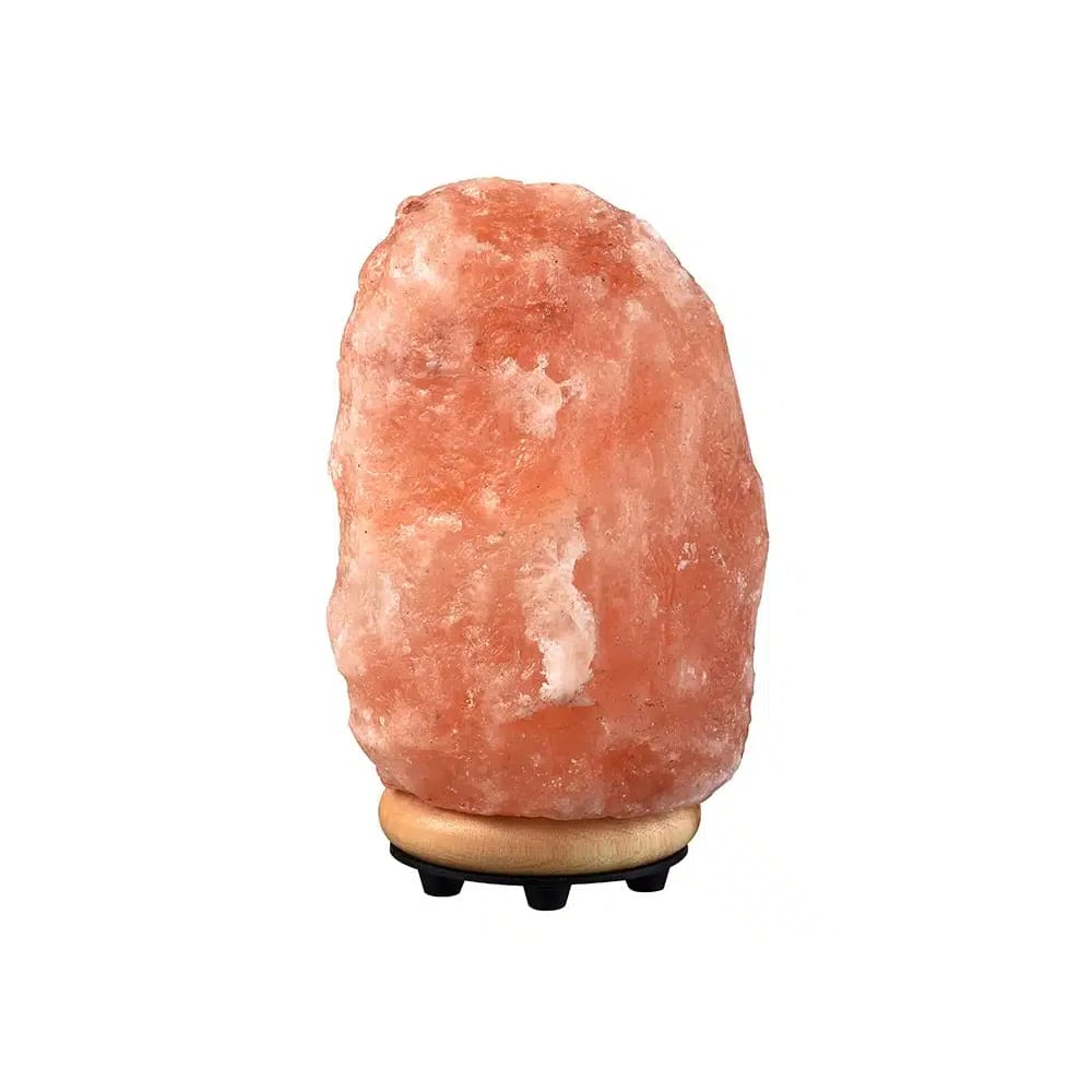 Himalaya saltlampa med fot (1-2 kg.)