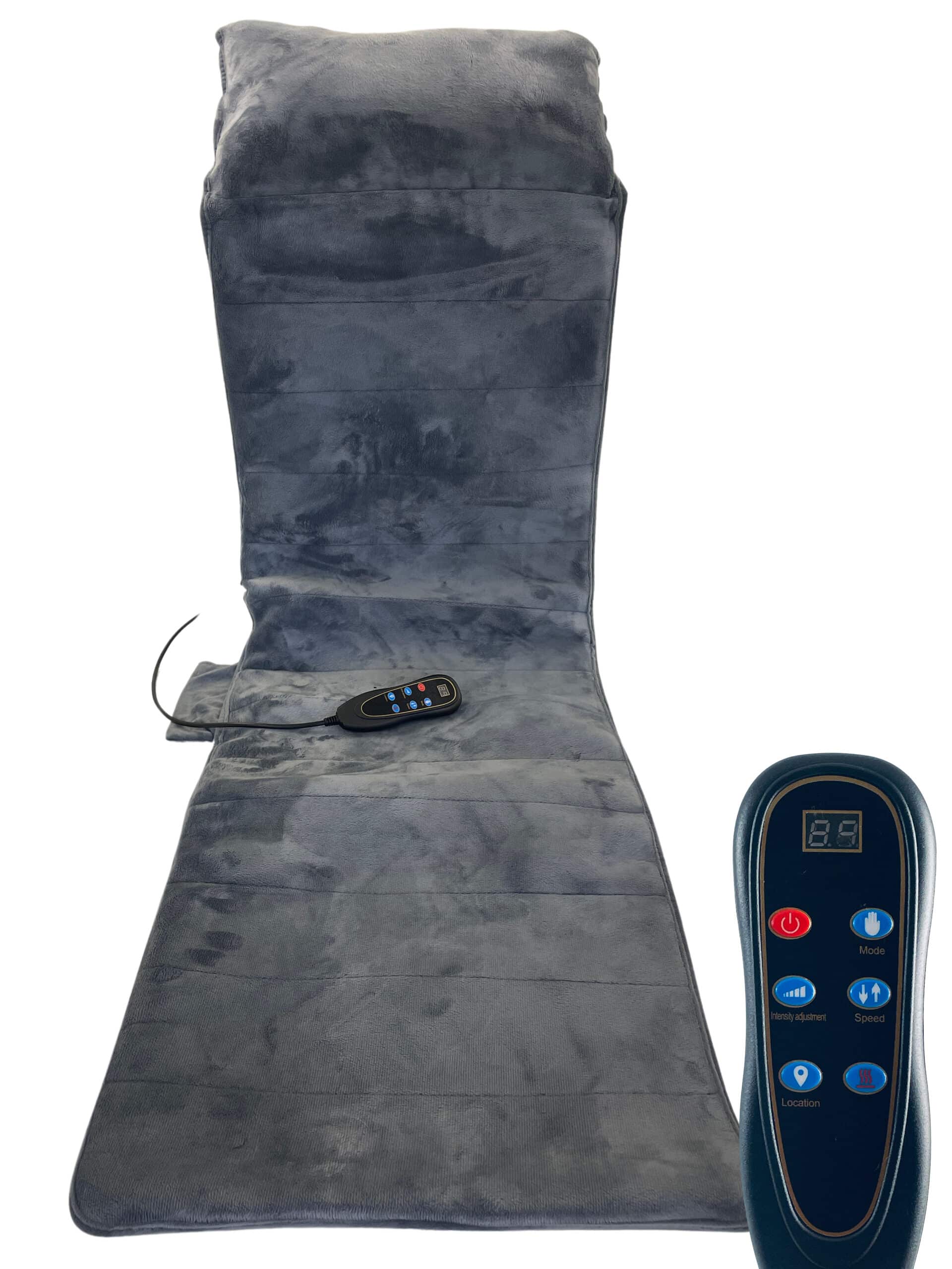 Massagematta med 7 massagehuvuden och värmefunktion