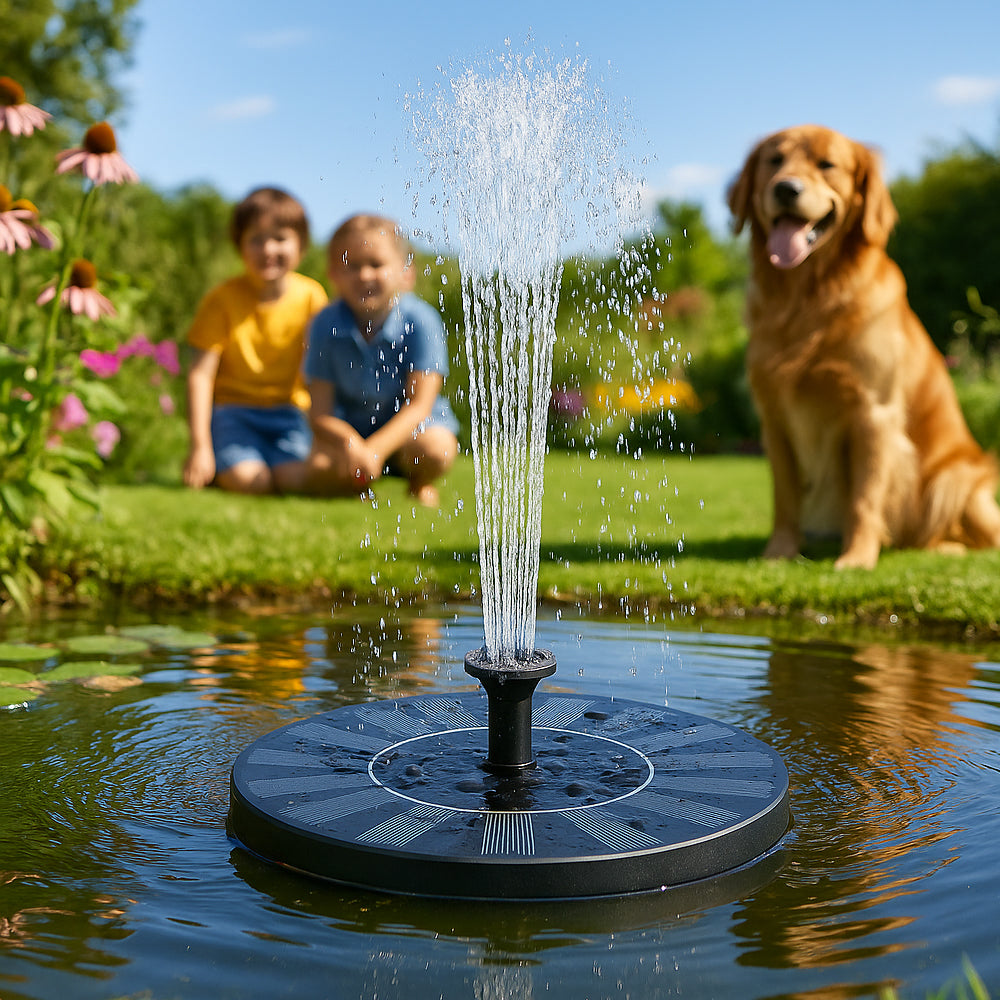 Solcellsfontän (vätska)