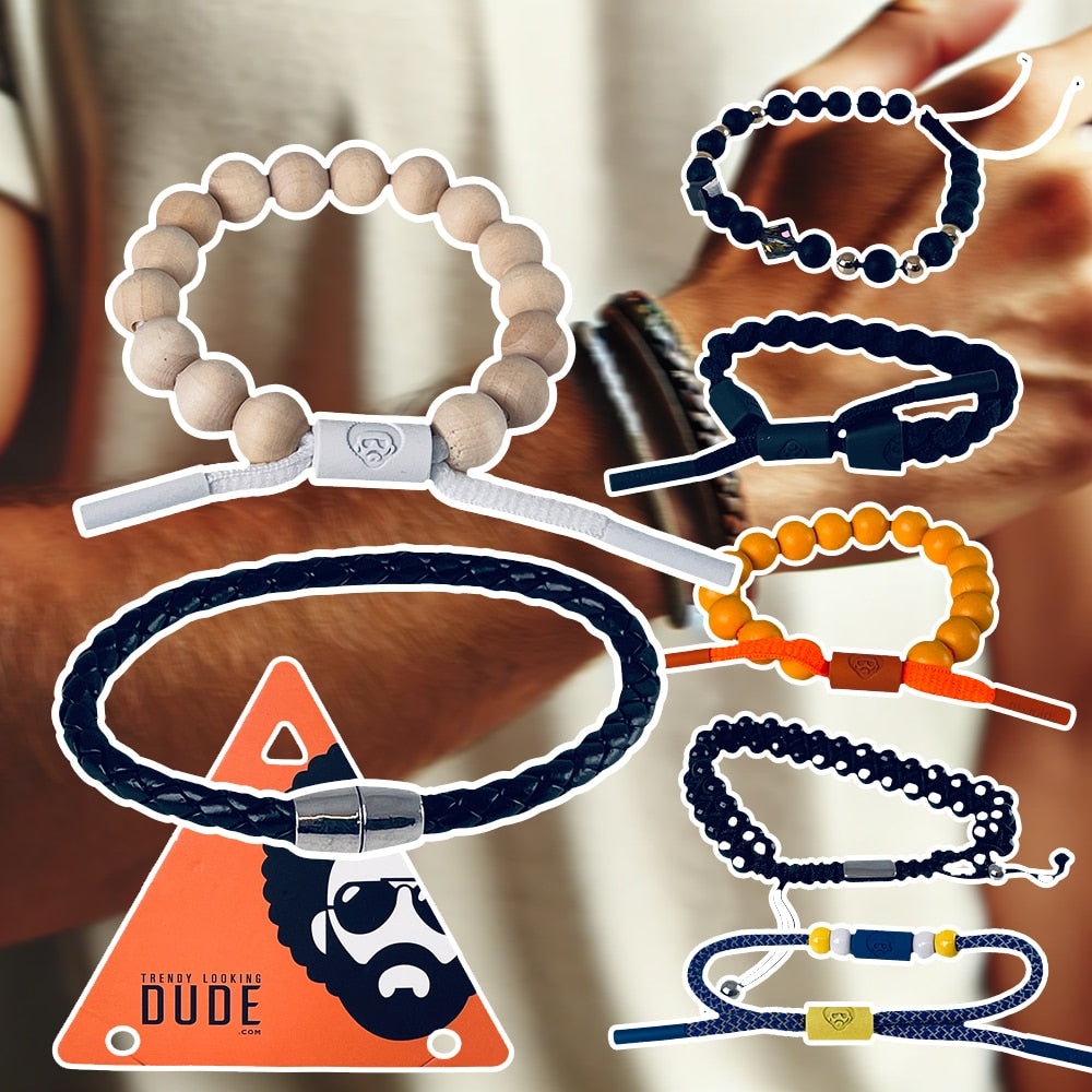 Armband för män – unika designer från "Trendy Looking Dude"