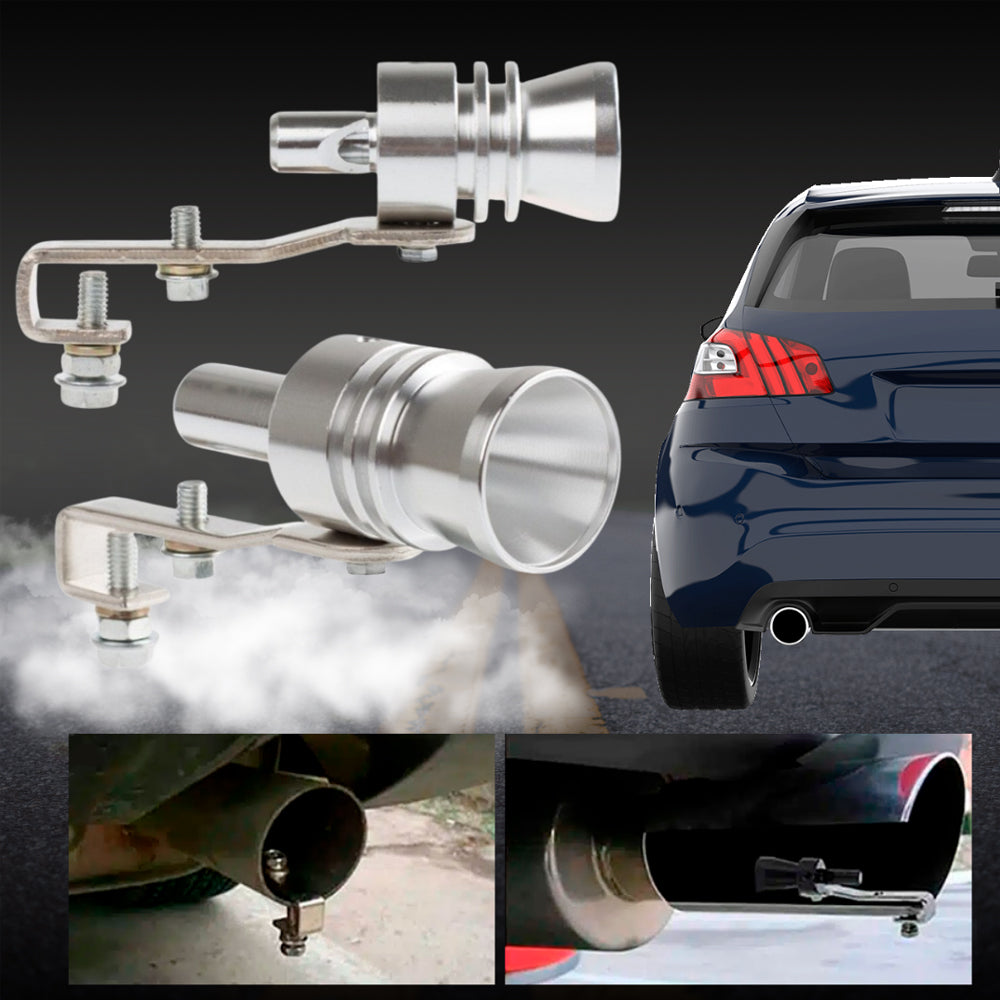 Stål turbo visselpipa för bilavgaser - Universal -