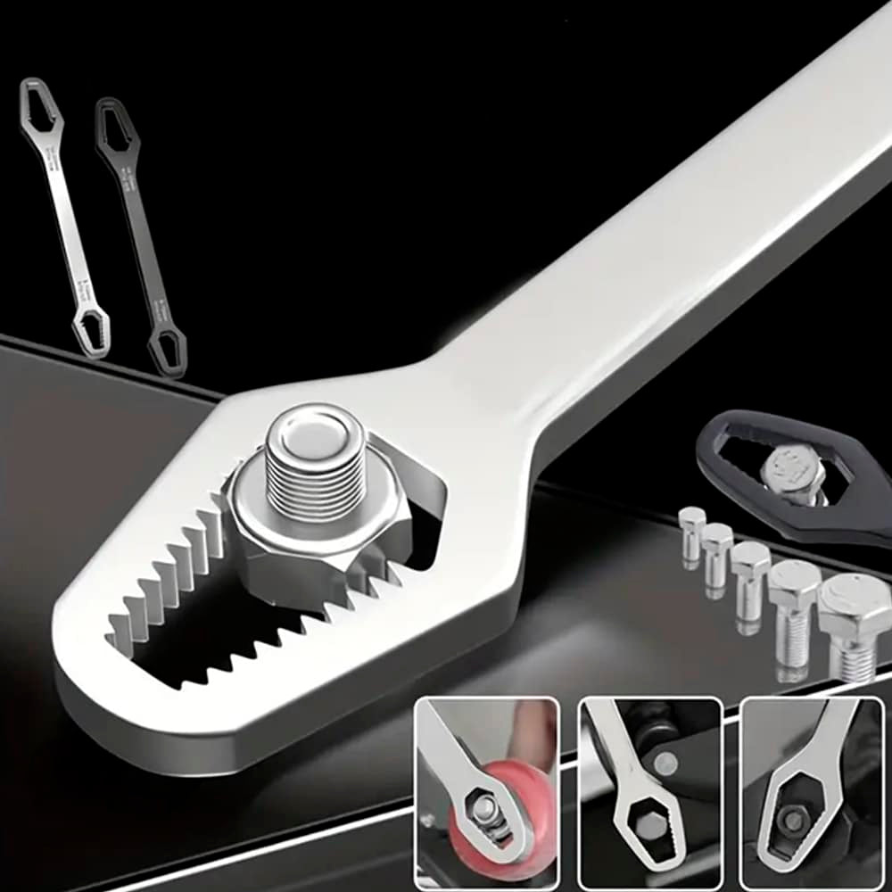 Justerbar 8-22 mm universalskiftnyckel