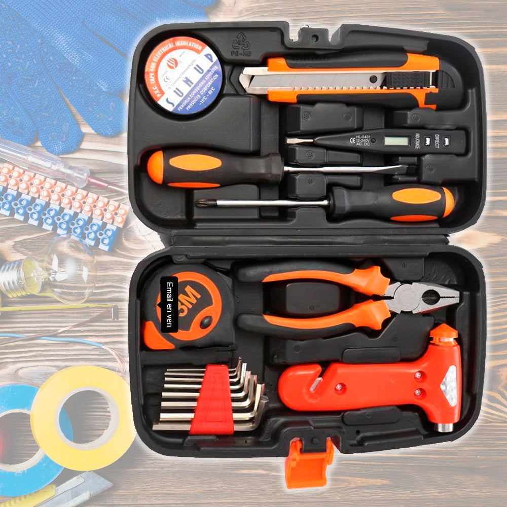 Verktygslåda i 9 delar