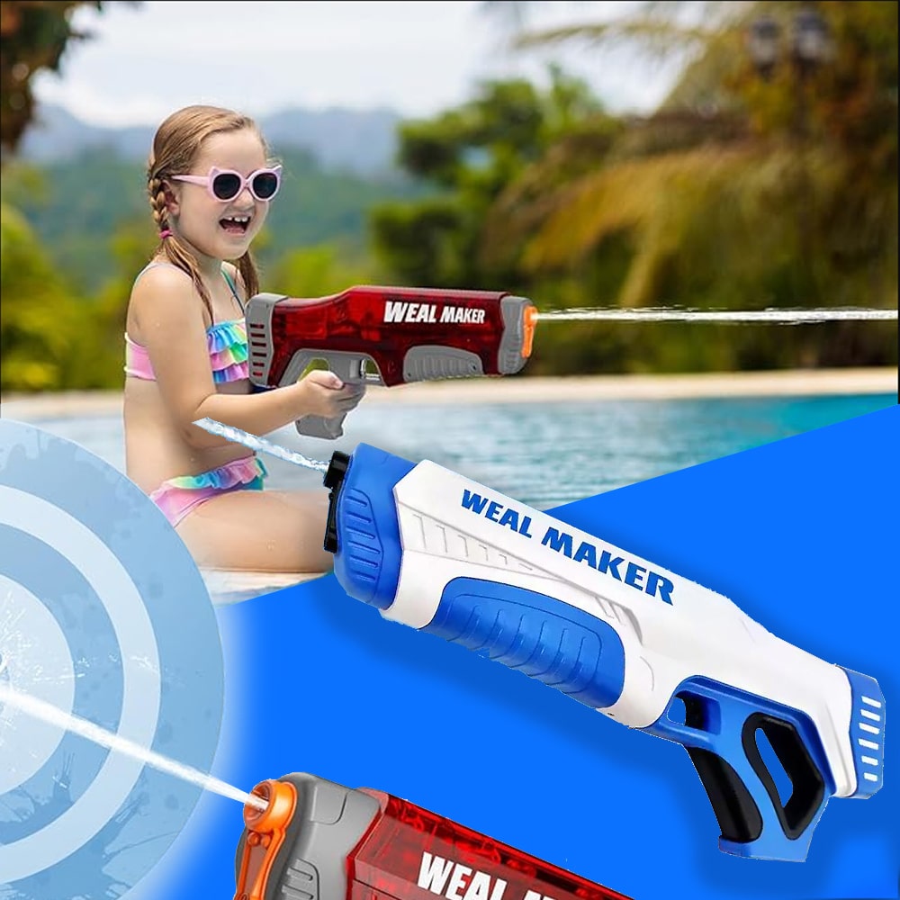 Elektrisk Kraftfull Vattenpistol i flera färger