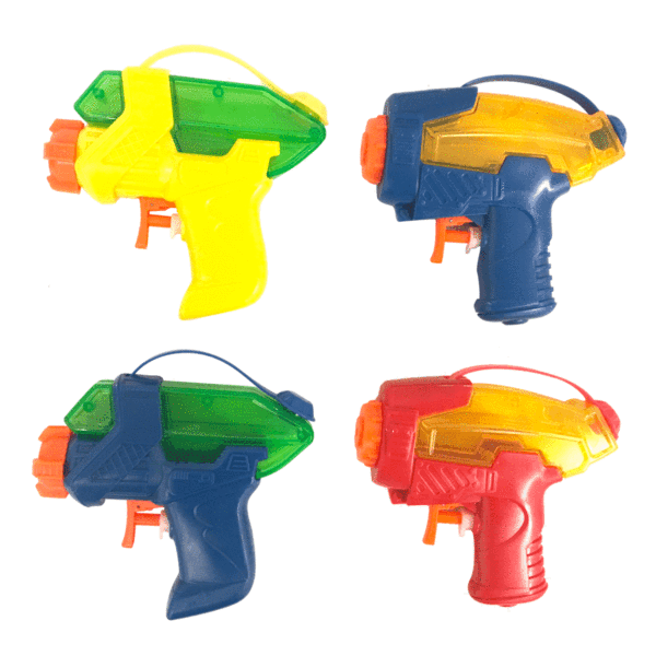 Vattenpistol set med 4 styck