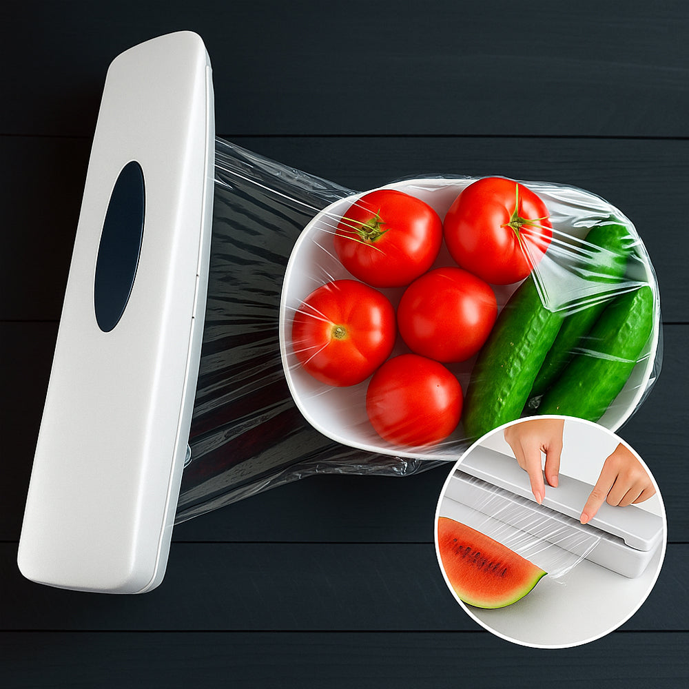 Wraptastic – genial dispenser för plastfilm, folie & bakplåtspapper