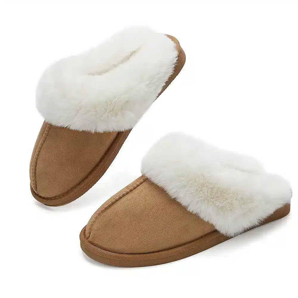 Tofflor/Hemsktoskor, rosa, grå, brun eller beige - som skämmer bort dina fötter