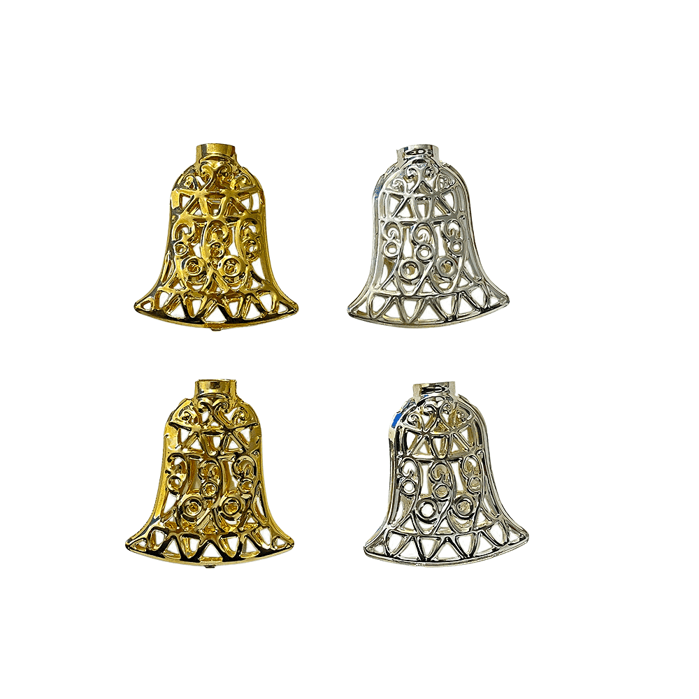 LED-ljuskedja med Klockor 20 st. guld eller silver (3