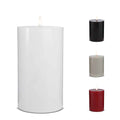 LED-ljus – 1 styck – ø7,5 x 12,5 cm – m/3D-låga – (flera färger)