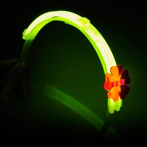 Diadem med blomma - Självlysande