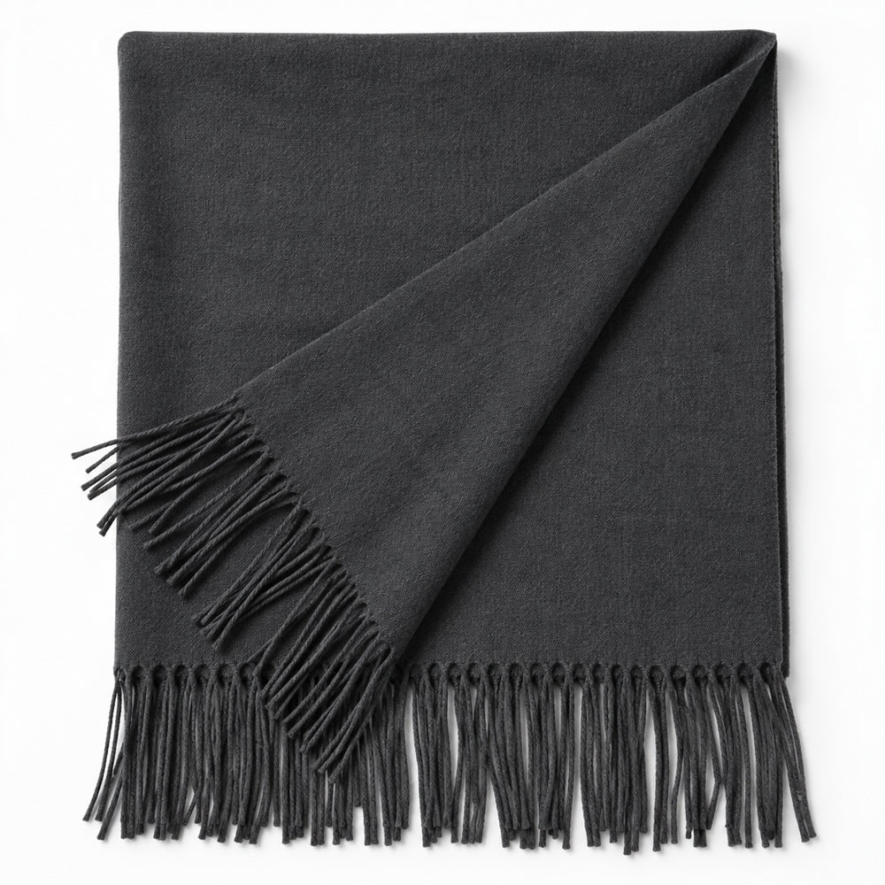 Elegant Halsduk med Fransar – Flera Vackra Färger – 70 x 180 cm – 200 g.