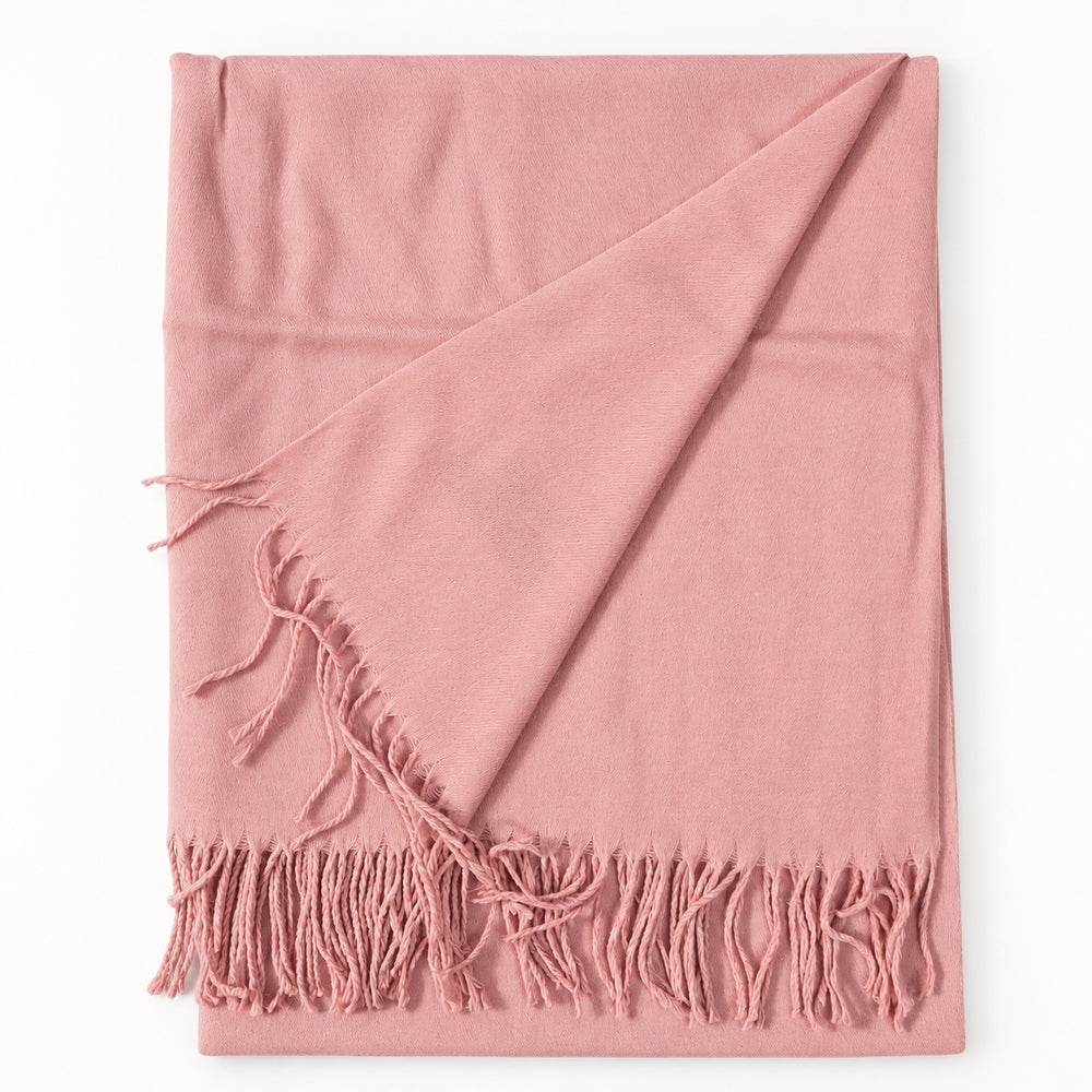 Elegant Halsduk med Fransar – Flera Vackra Färger – 70 x 180 cm – 200 g.