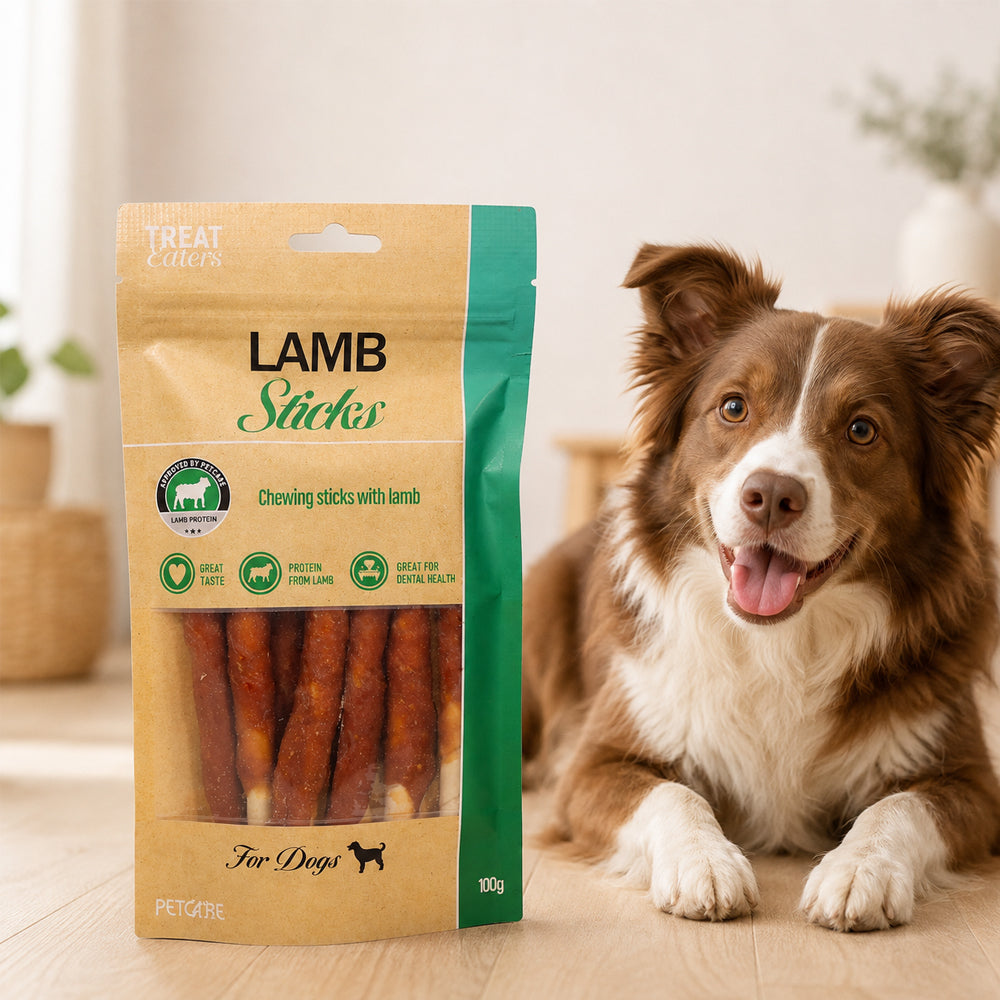 Treat Eaters – Smakrika tuggpinnar med lamm 100 g
