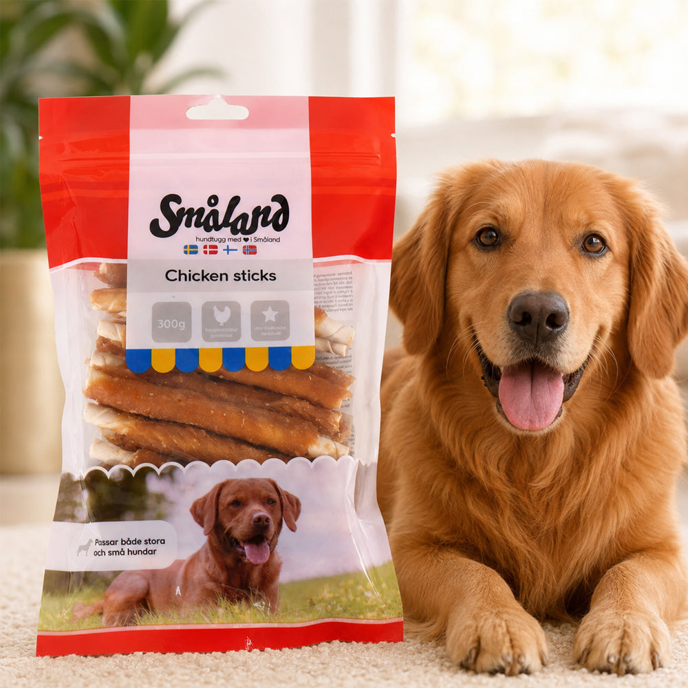 Småland tuggpinnar med kyckling – 300 g