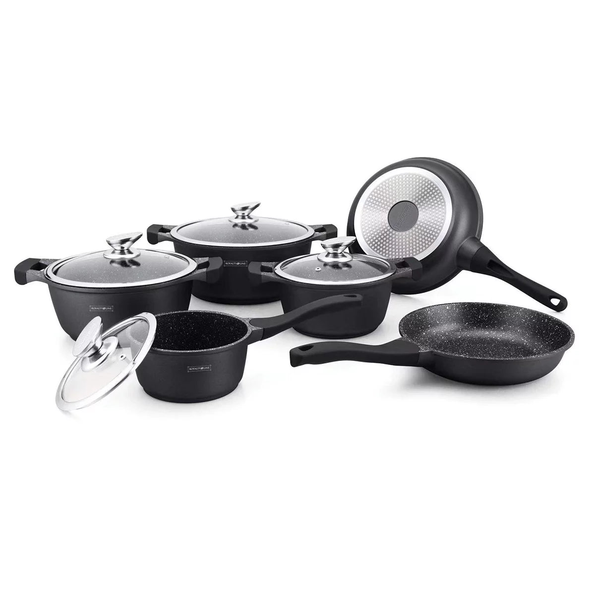 Royalty Line Gryt-set i aluminium (10 stycken)