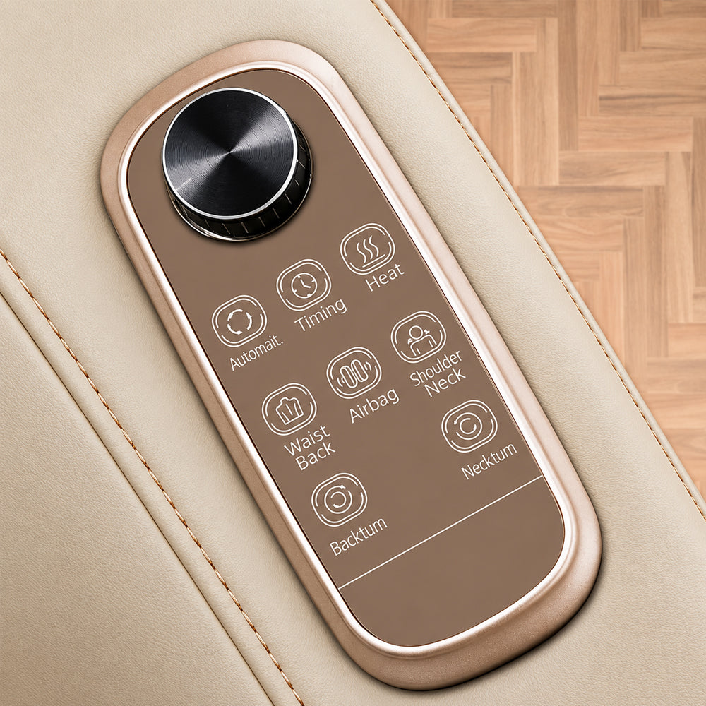Massagestol 3D – Zero Gravity och värmeterapi – Modell 988C6 Beige
