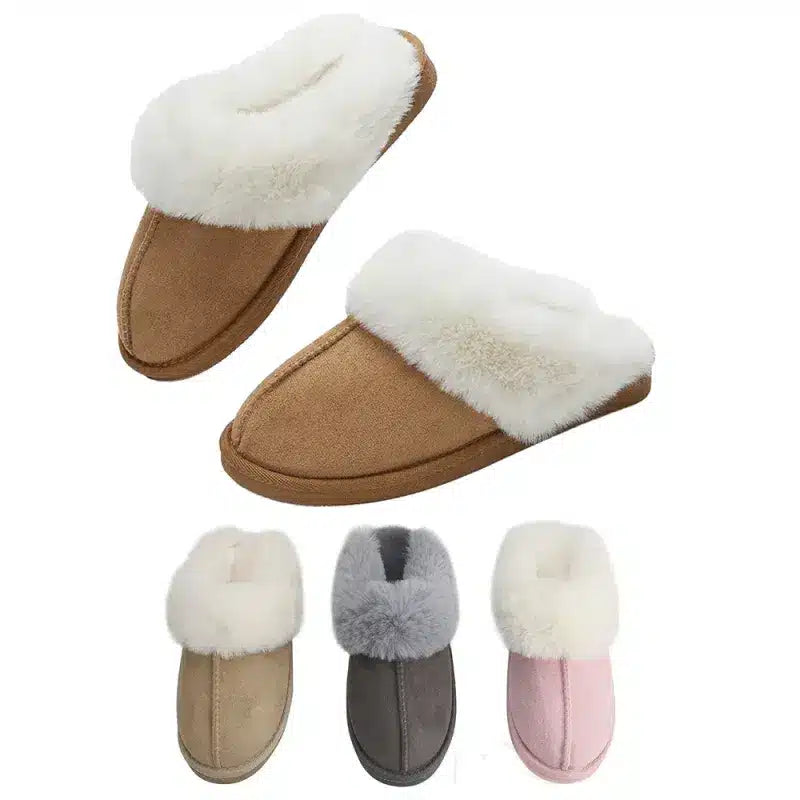 Tofflor/Hemsktoskor, rosa, grå, brun eller beige - som skämmer bort dina fötter