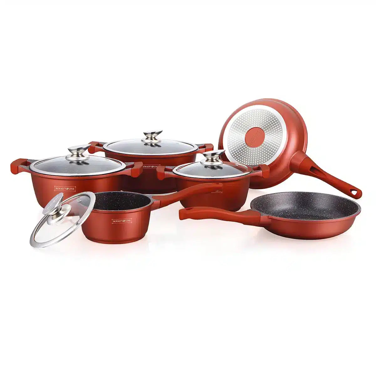 Royalty Line Gryt-set i aluminium (10 stycken)