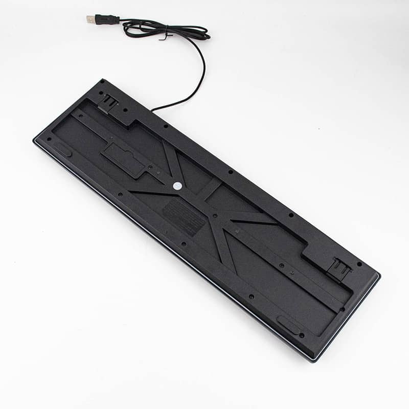 Backlight gamer-tangentbord – modell KR-6300 Ergonomisk design