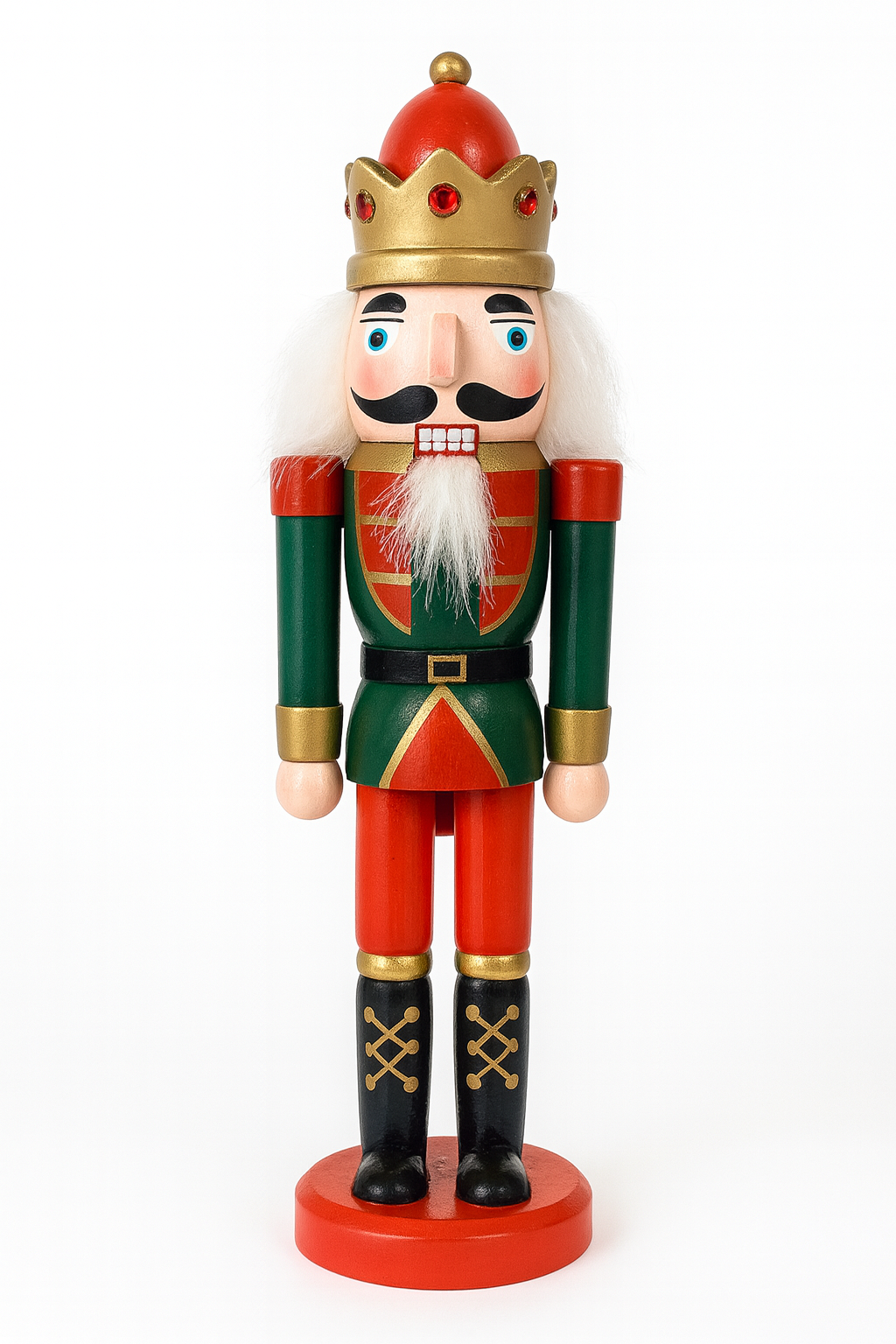 Nötknäpparfigurer i trä – 24 cm – 4 olika figurer