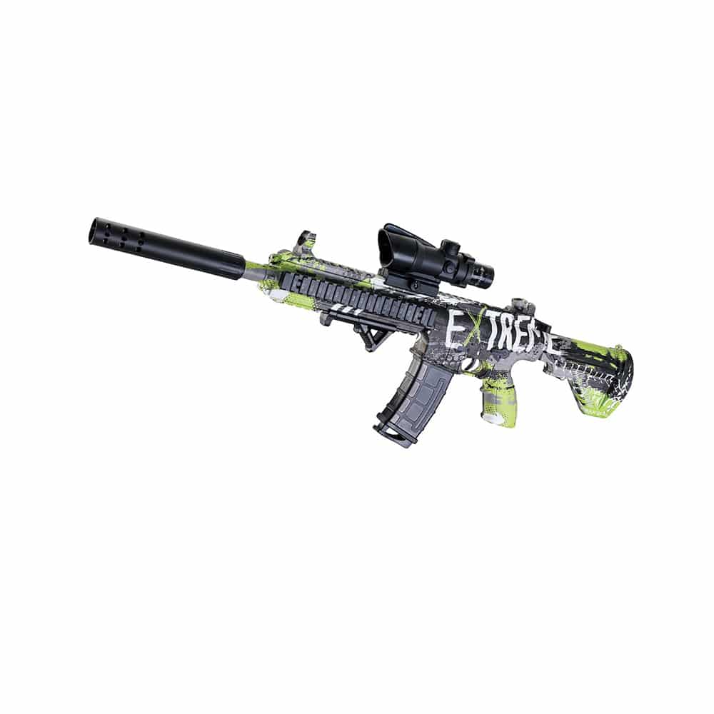 Gel Blaster Gevär - inkl. gelékulor - räckvidd på 18+ meter -