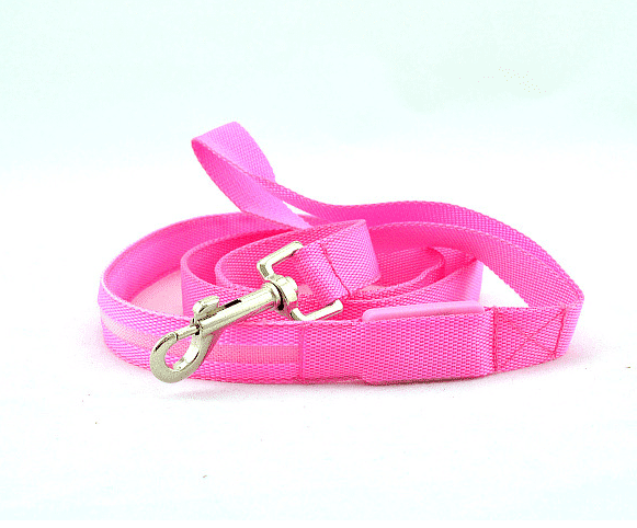 Hundkoppel med led-ljus