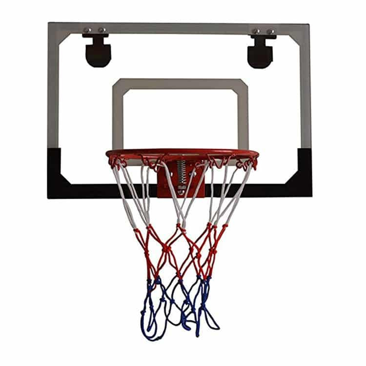 Basketkorg på platta – mini – med boll och pump