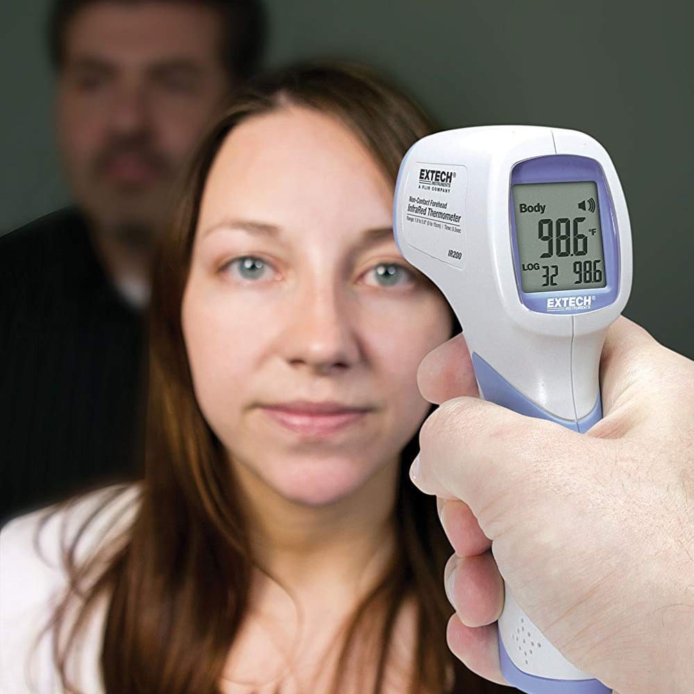 Panntermometer infraröd kontaktfri termometer Extech IR200