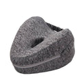 Knäkudde som avlastar knän, rygg &amp; höfter - memory foam 25x21x13 cm. med avtagbar klädsel (hjärtformat)