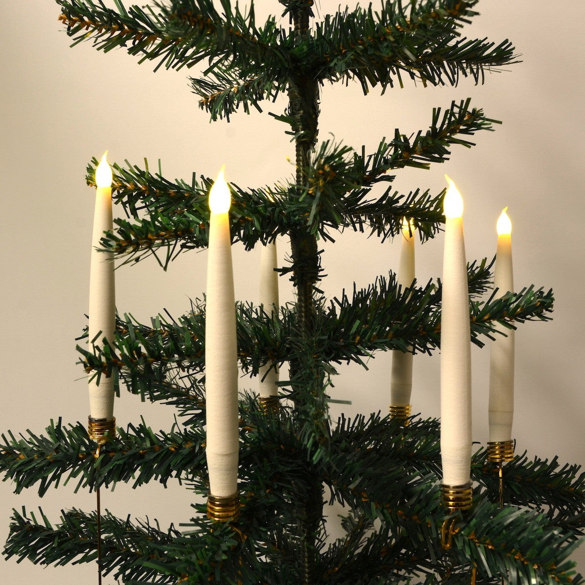 LED-julgransljus 20 st. Trådlöst inkl. Fjärrkontroll &amp; Klämmor - passar de flesta Georg Jensen ljushållare mm.
