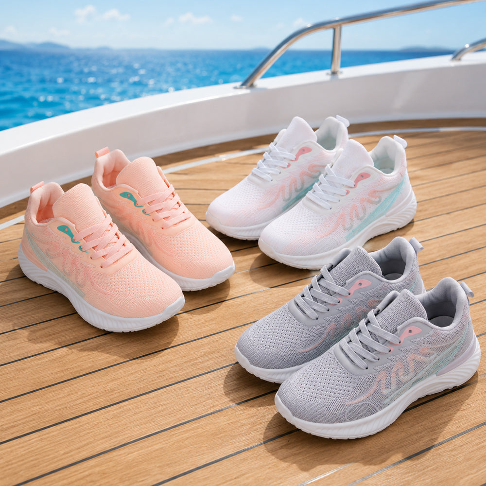 Sneakers för kvinnor – lätta och luftiga för vardag och träning