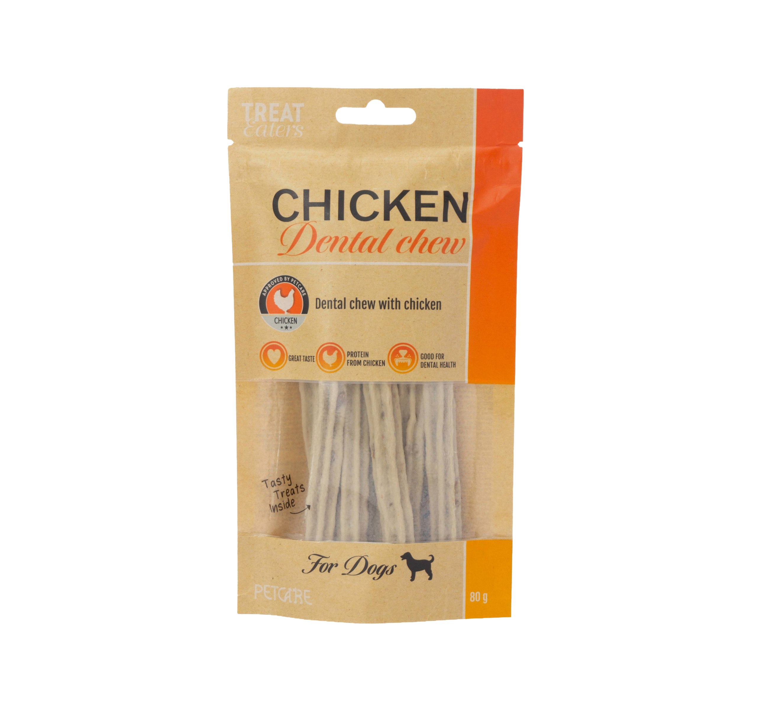 Treat Eaters Dental Chews – Tandvårdande tuggbitar för hundar 80 g