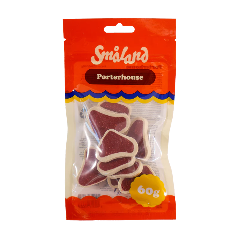 Småland Porterhouse 60 g (godis till hundar)