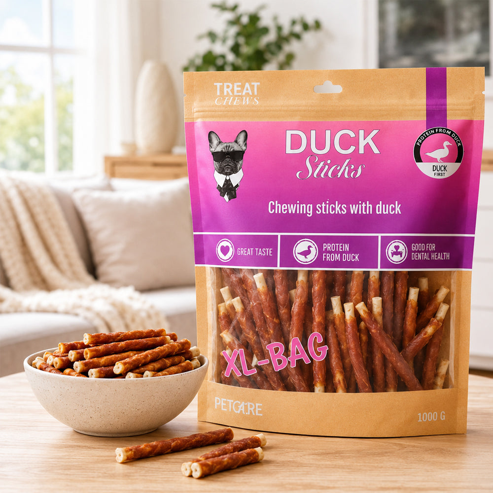 Treateaters Duck Sticks 1000 g (skonsamma tuggpinnar för hundar)