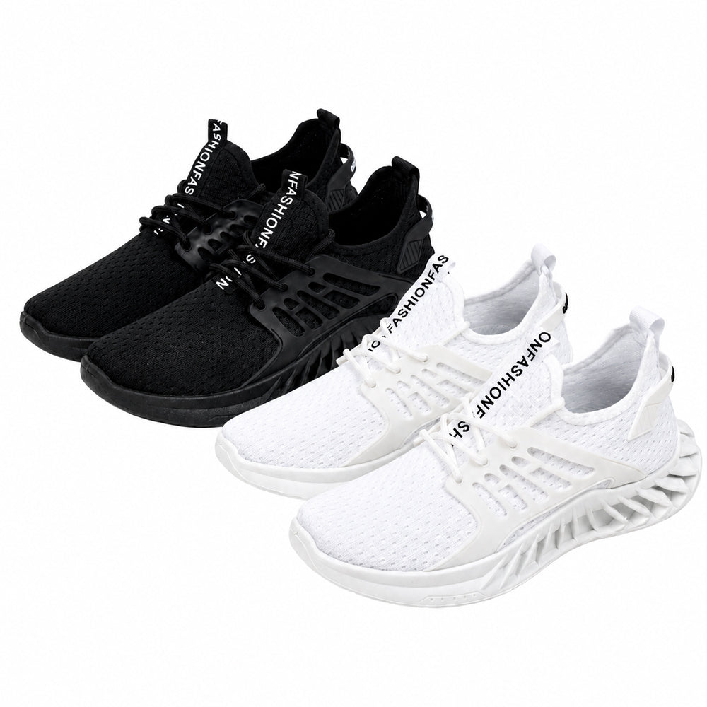 Sneakers för män, med ovandel som andas