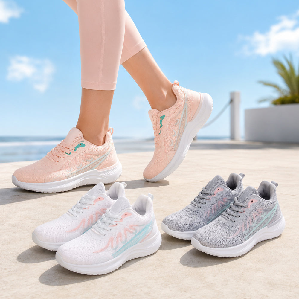 Sneakers för kvinnor – lätta och luftiga för vardag och träning