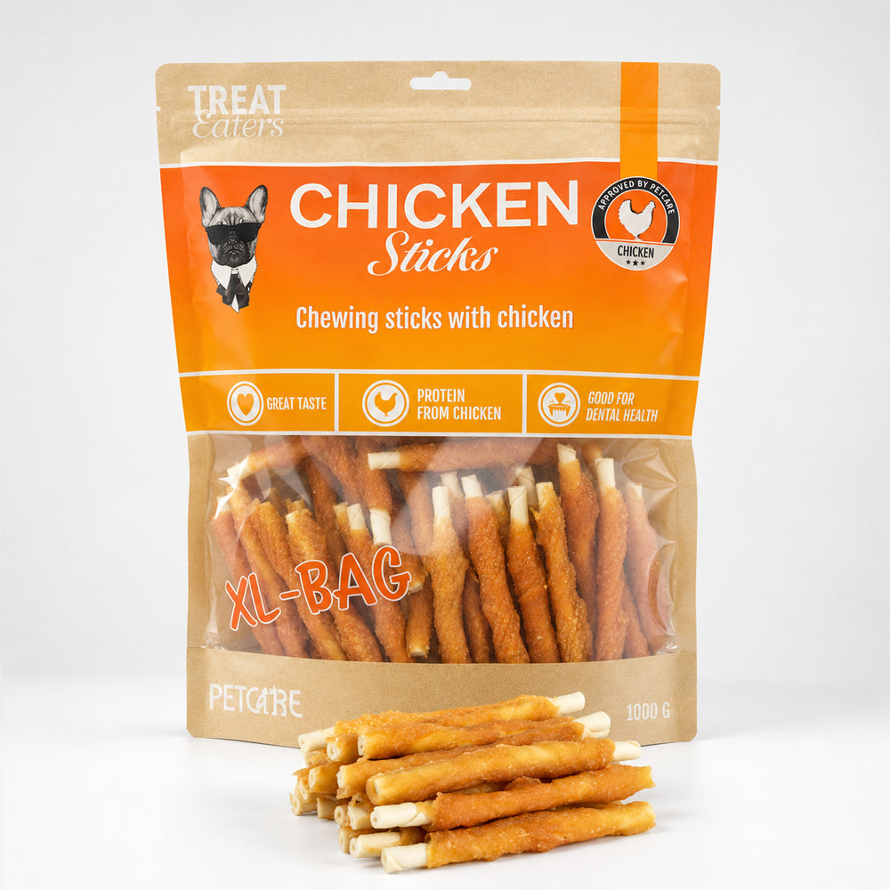 Treateaters Chicken Sticks 1000 g (skonsamma tuggstänger för hundar)