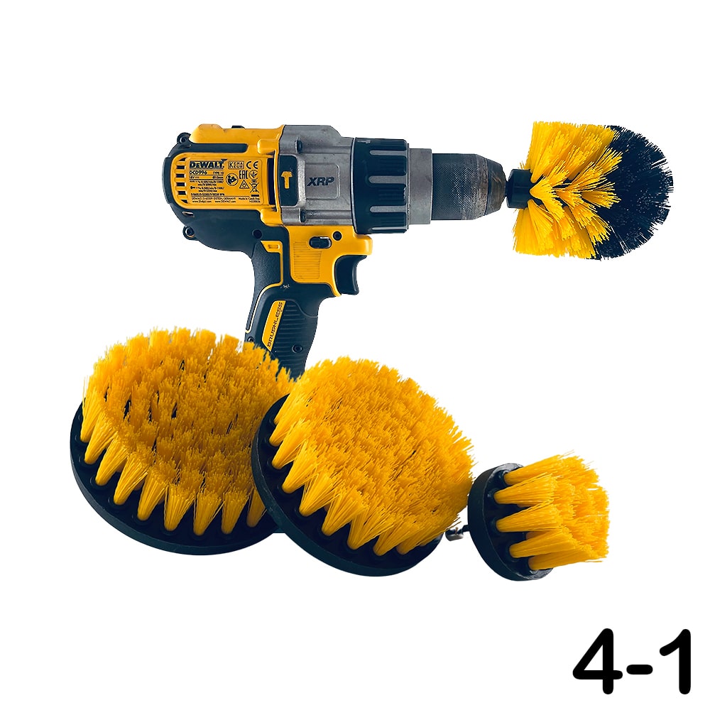 Rengöringsborstar - 4-i-1, 12-i-1 eller 22-i-1