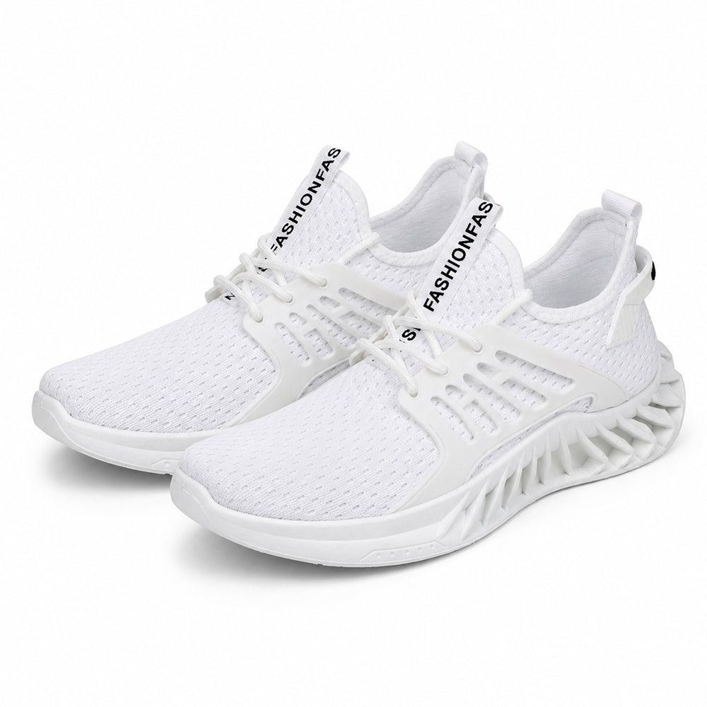 Sneakers för män, med ovandel som andas