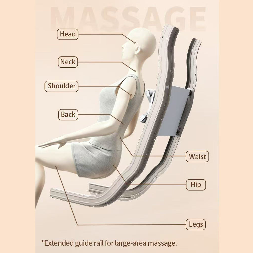 Massagestol 2D – med SL-teknologi, lufttrycksmassage, värmeterapi och Zero Gravity – Modell 988