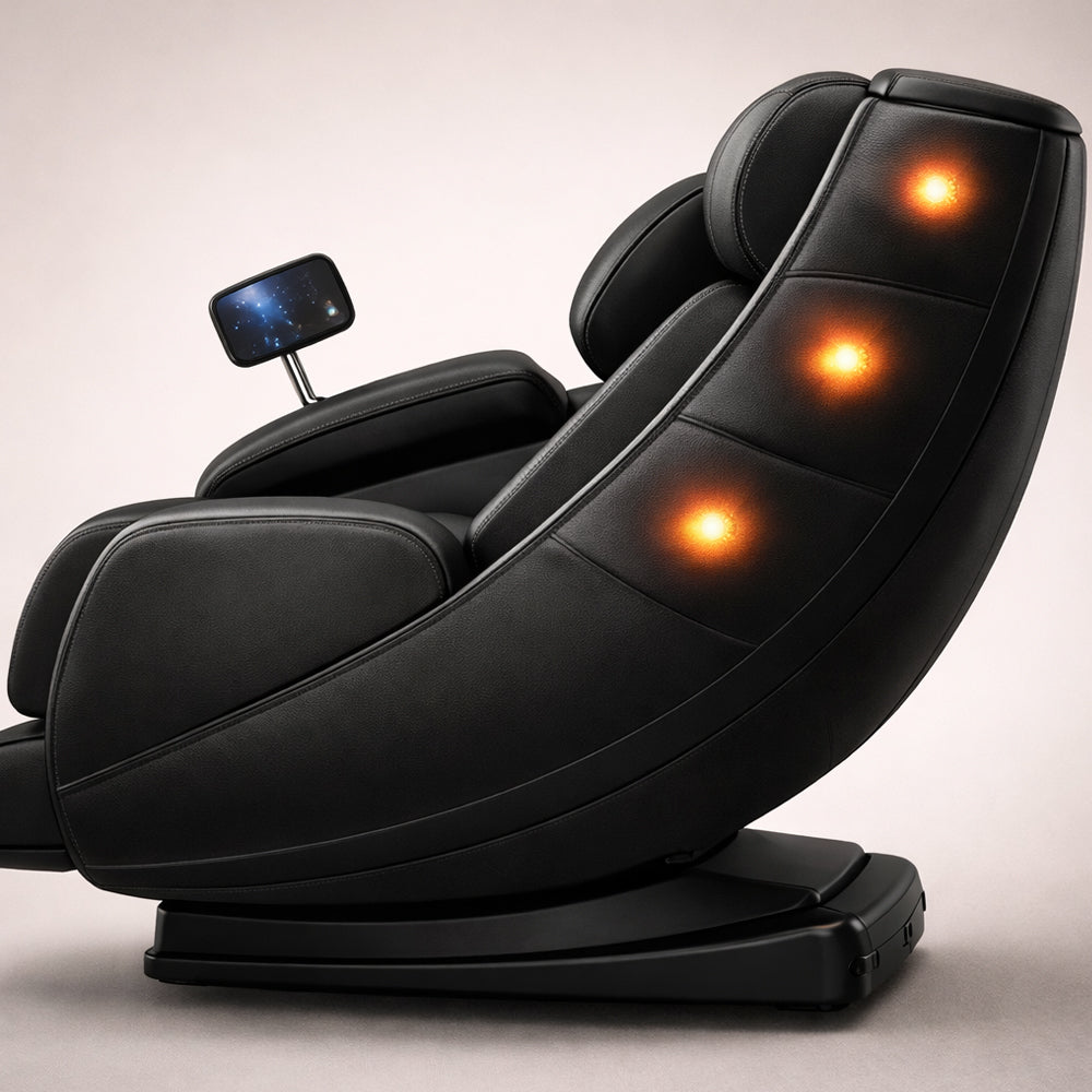 Lyxig massagestol – med Zero Gravity, värme och helkroppsmassage – modell 988E