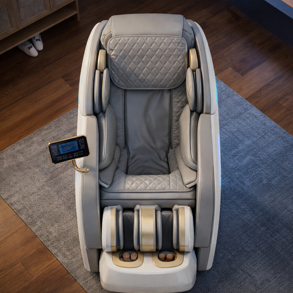 Massagestol 3D med kroppsskanning, SL-skena, 32 airbags, värme i ländrygg/ben & Zero Gravity- Modell 988Q6