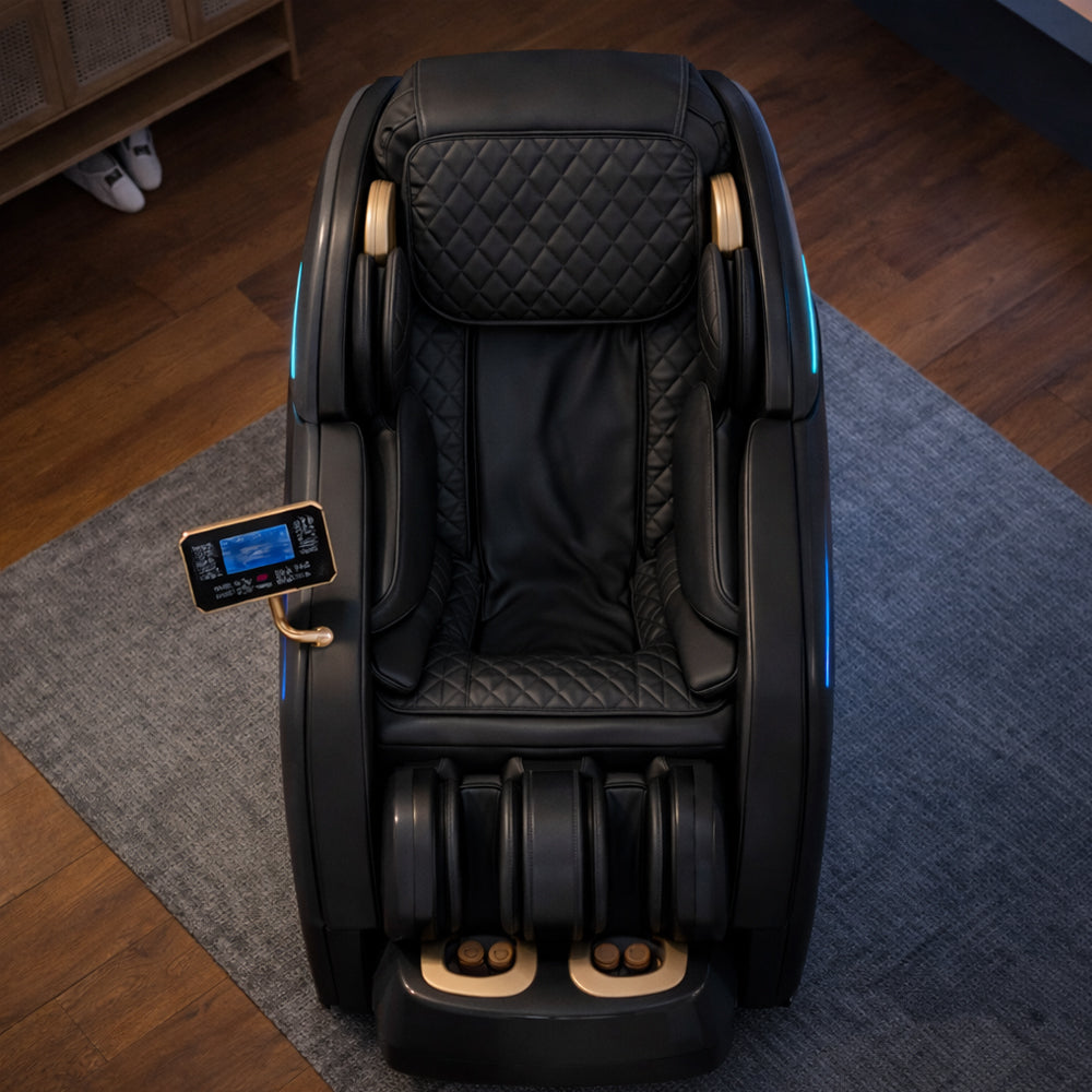 Massagestol 3D med kroppsscanning, SL-skena, lufttrycksmassage, värme i ben/ländrygg & Zero Gravity - Modell 988Q6