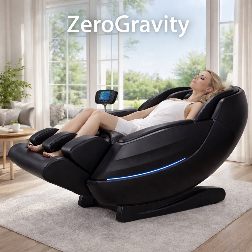 Lyxig 2D-massagestol med automatisk kroppsskanning, Zero Gravity och värme i ben och ländrygg - Modell 988K