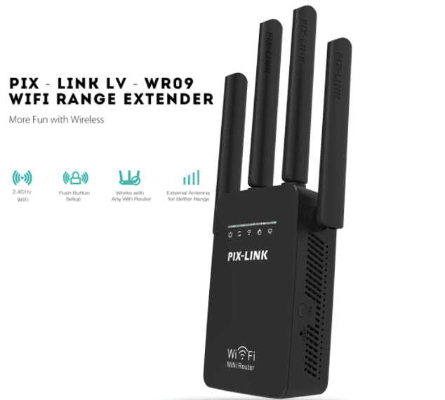 Wi-Fi Range Extender (Repeater / Extender) 300 Mbps - 2.4 GHz