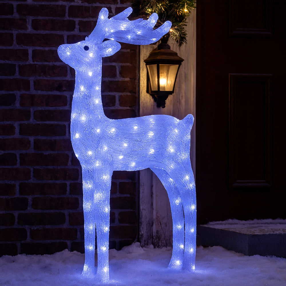 Ren Acryl - Höjd 92 cm med LED-lampor