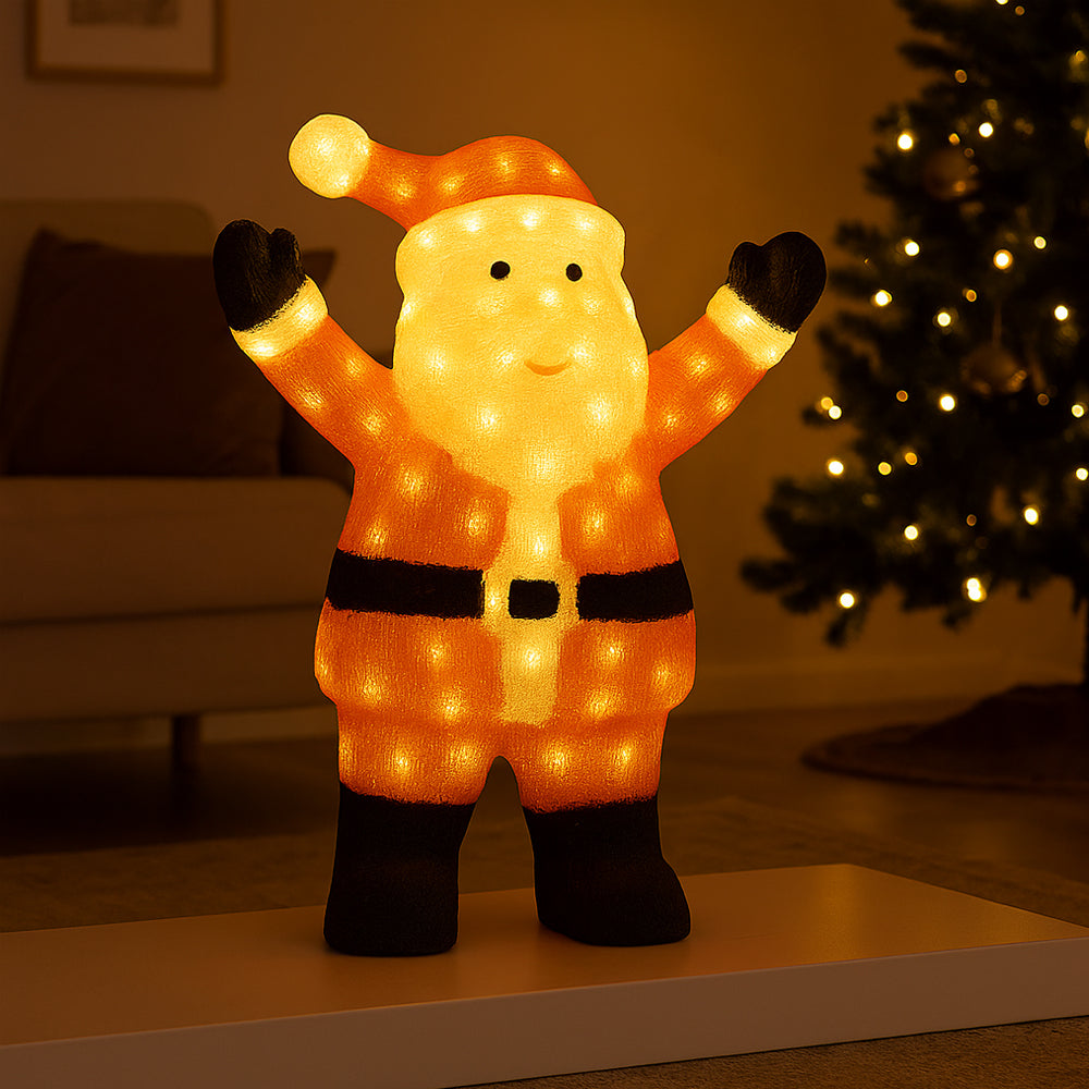 Tomtenisse, 60 cm i höjd med LED-ljus