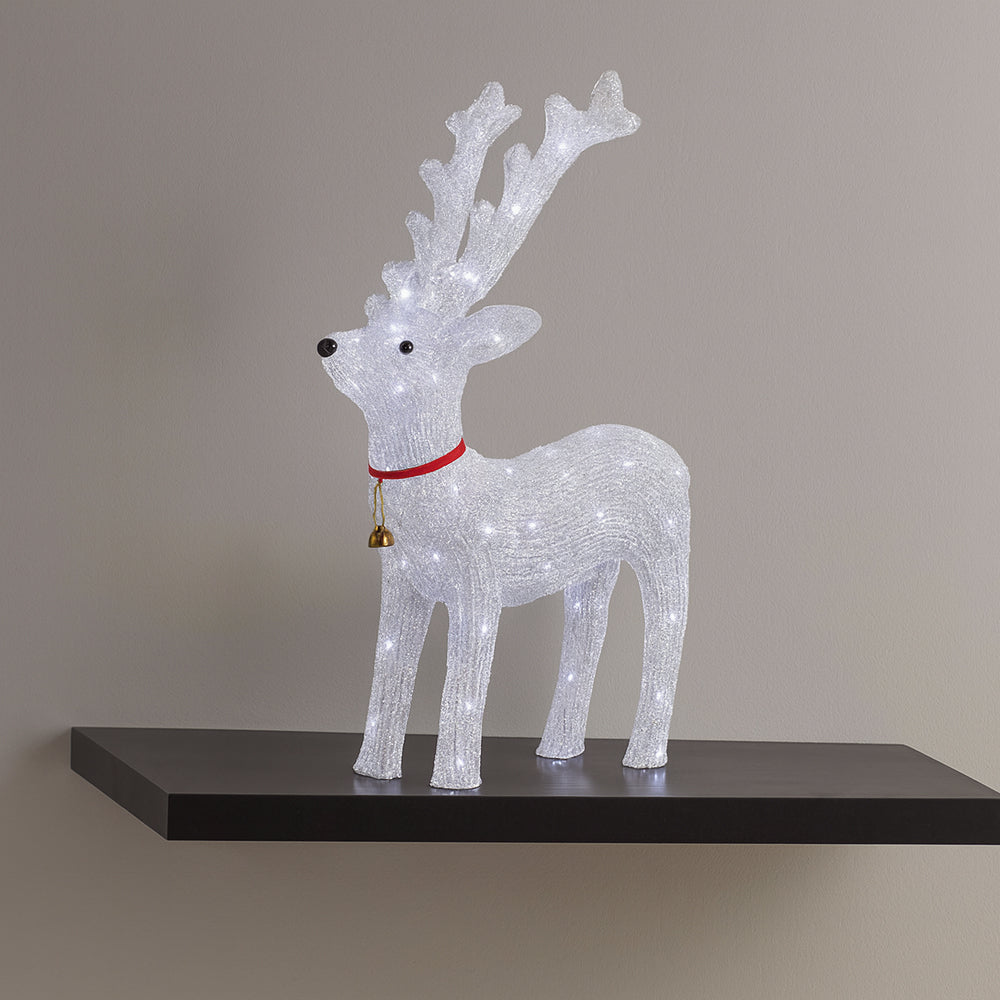 Ren Akryl - höjd 64 cm med LED-belysning