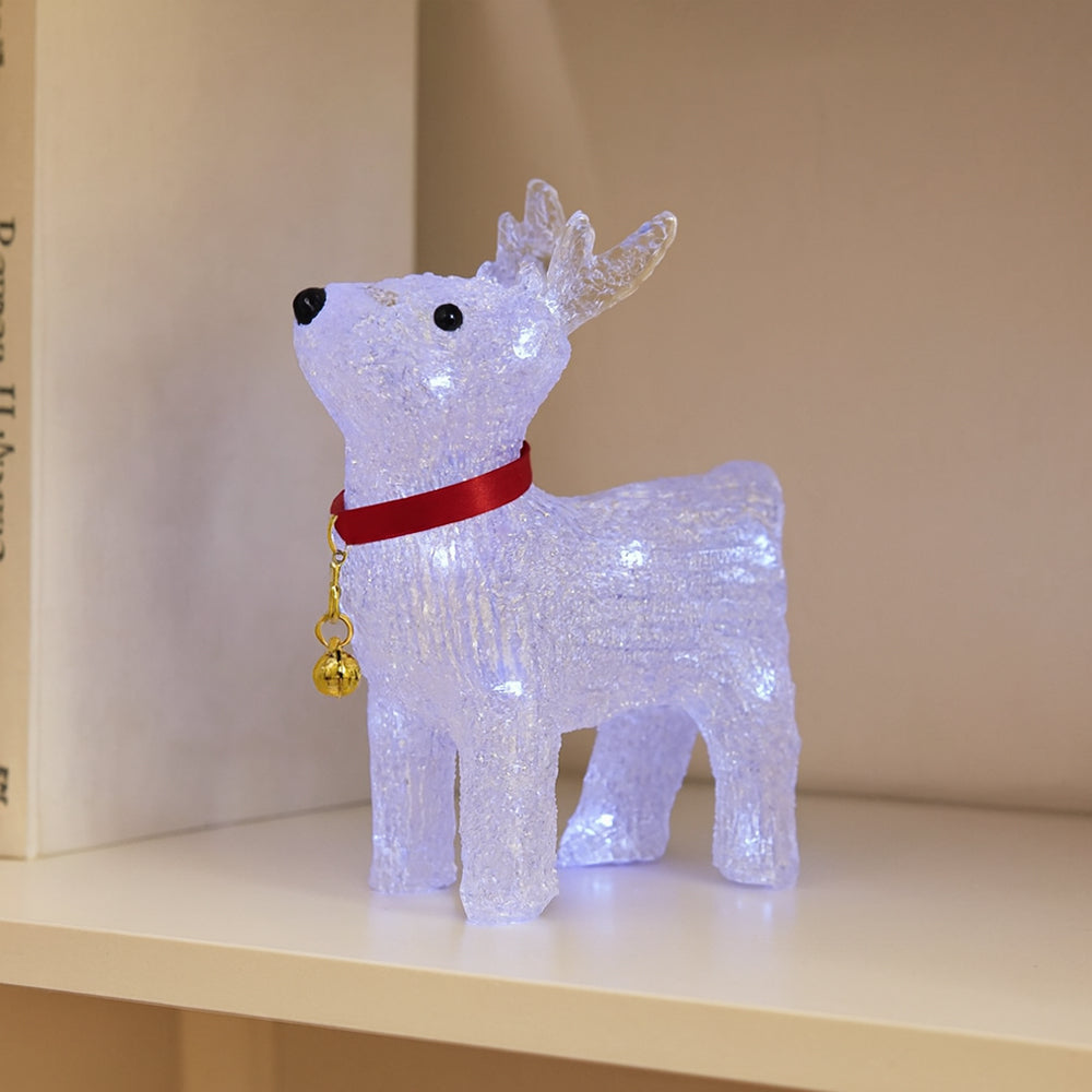 Ren Akryl - höjd 22 cm med LED-belysning