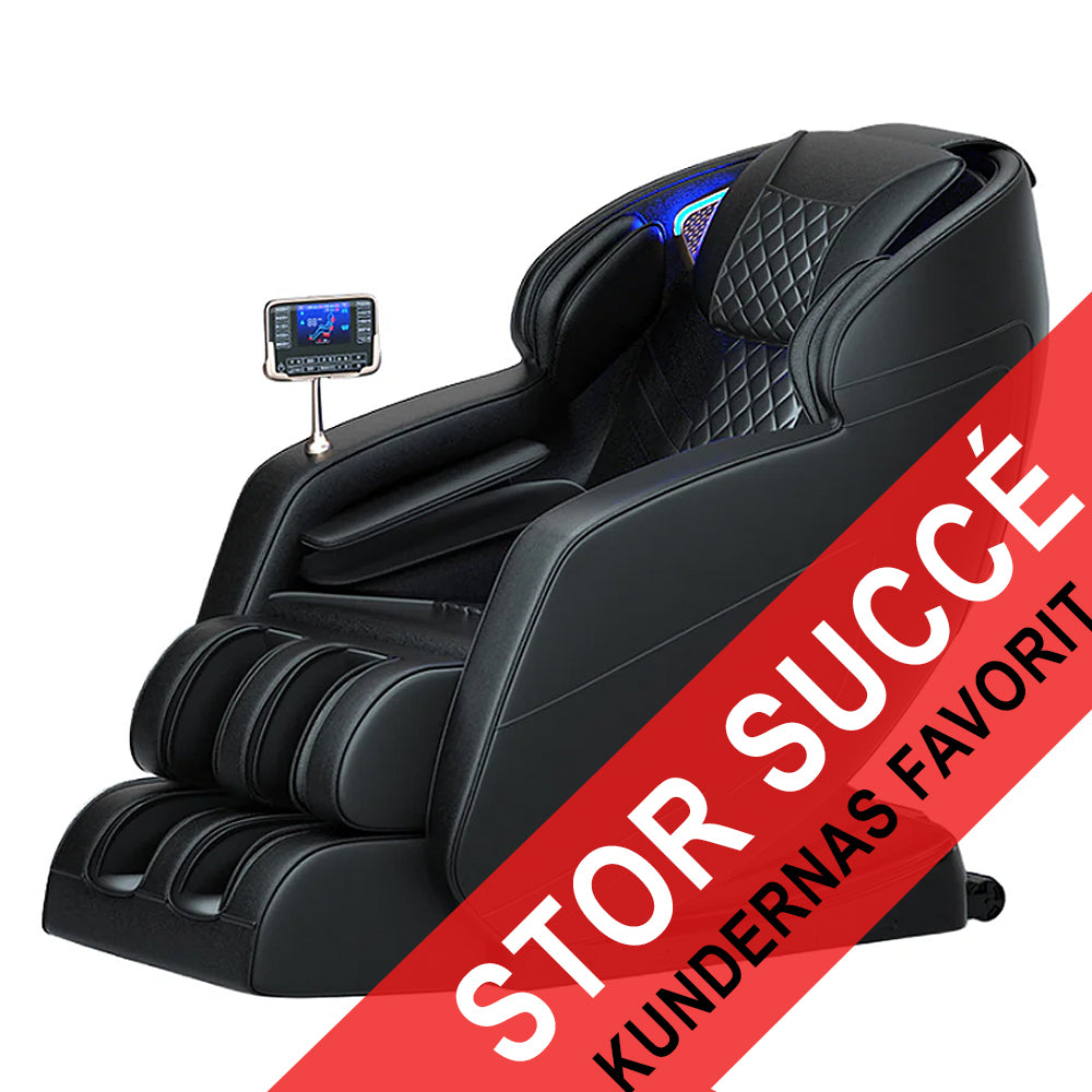 Massagestol 8D - S-teknologi, Zero Gravity och Värmebehandling - Model S9C